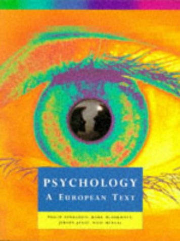 Imagen de archivo de Psychology:A European Text a la venta por AwesomeBooks