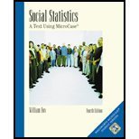 Beispielbild fr Social Statistics - Textbook Only zum Verkauf von Better World Books