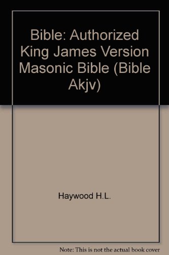 9780005103562: Authorized King James Version Masonic Bible