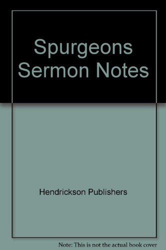 9780005251775: Spurgeons Sermon Notes: