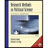 9780005509852: Research Methods in Political Science: An Introduction Using MicroCase - Textbook Only