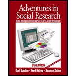 Stock image for Adventures in Social Research - Textbook Only for sale by Hippo Books