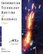 Information Technology Auditing and Assurance- Text Only (9780005998366) by James A. Hall; Tommie W. Singleton