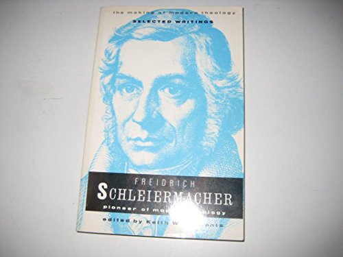 Stock image for Friedrich Schleiermacher for sale by Better World Books