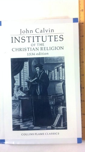 Beispielbild fr Institutes of the Christian Religion zum Verkauf von WorldofBooks