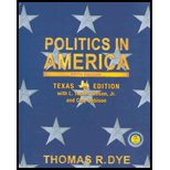 Politics in America: Texas Edition-Textbook Only (9780006047933) by Unknown Author