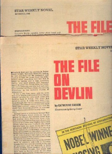 Beispielbild fr File on Devlin zum Verkauf von WorldofBooks