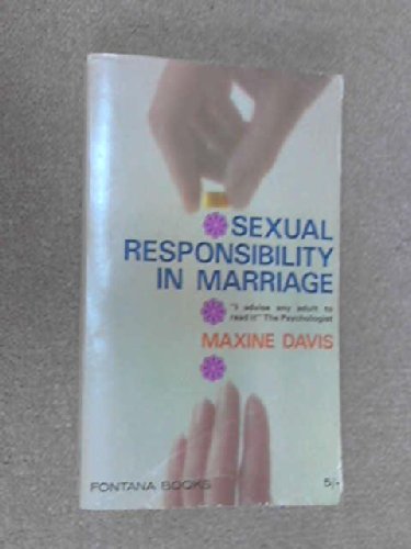 9780006125235: Sexual Responsibility in Marriage