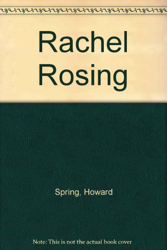 9780006126713: Rachel Rosing