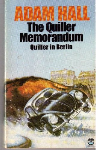 Stock image for THE QUILLER MEMORANDUM for sale by Better World Books: West