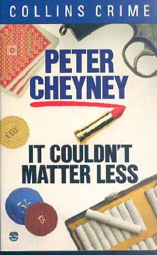 9780006175407: It Couldn't Matter Less (Collins crime)