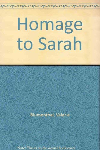 9780006177951: Homage to Sarah