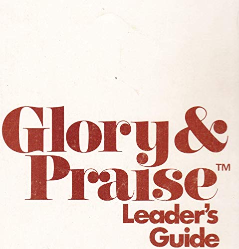 9780006190738: Glory and Praise Leader's Guide