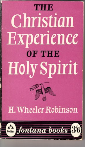9780006207047: Christian Experience of Holy Spirit