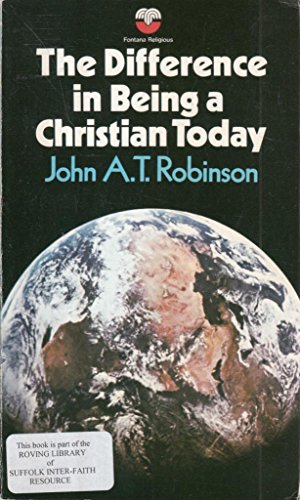 Imagen de archivo de THE DIFFERENCE IN BEING A CHRISTIAN TODAY. a la venta por ThriftBooks-Atlanta