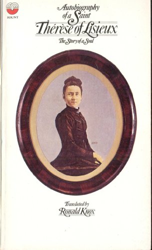 Beispielbild fr Autobiography of a Saint Therese of Lisieux (Fount Classics) zum Verkauf von WorldofBooks