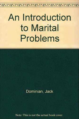 Stock image for An Introduction to Marital Problems for sale by AwesomeBooks