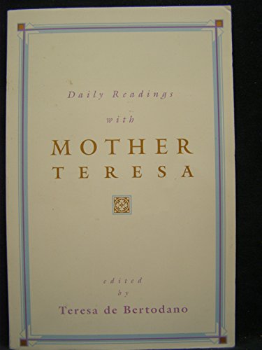 9780006278108: Daily Readings with Mother Teresa: Daily Readings