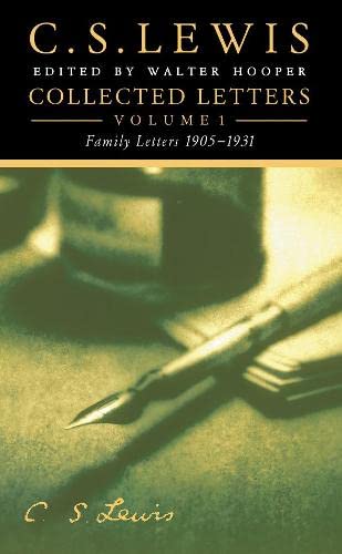 9780006281450: Collected Letters Volume One: Family Letters 1905–1931