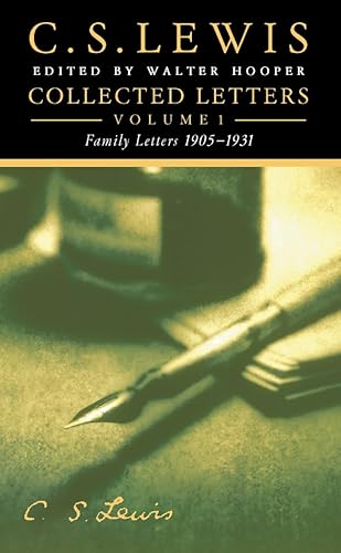 9780006281450: Collected Letters Volume One: Family Letters 1905-1931
