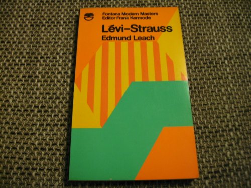 9780006322559: Levi-Strauss (Modern Masters)