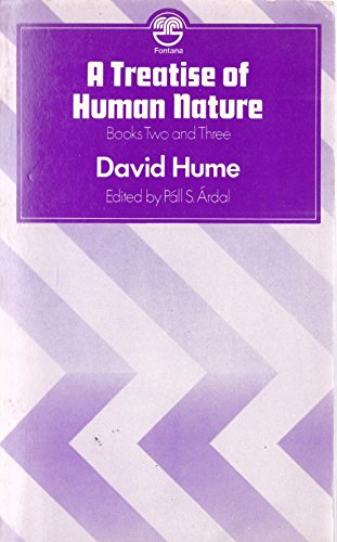 Imagen de archivo de Treatise of Human Nature: Bk. 2 & 3 (Fontana philosophy classics) a la venta por WorldofBooks