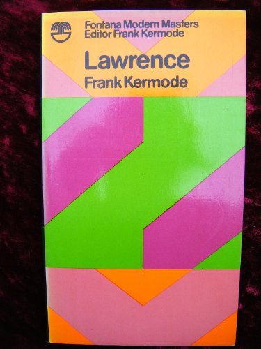 Stock image for Lawrence (Modern Masters S.) for sale by WorldofBooks