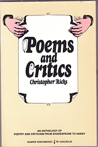 9780006330615: Poems and Critics