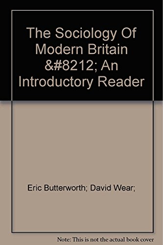 9780006340133: Sociology of Modern Britain