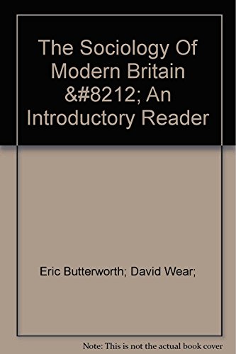 Stock image for Sociology of Modern Britain for sale by medimops