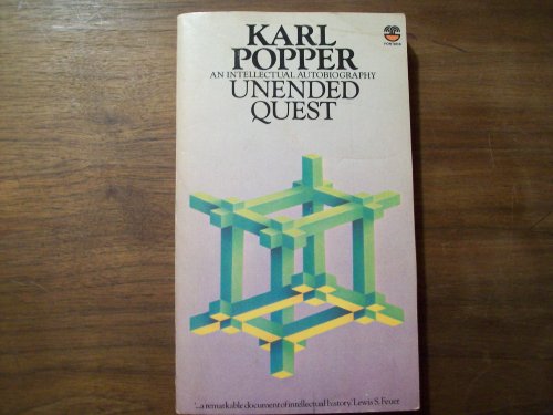 9780006341161: Unended Quest: An Intellectual Autobiography