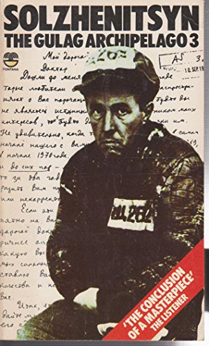 9780006341604: The Gulag Archipelago: v. 3 (Fontana)