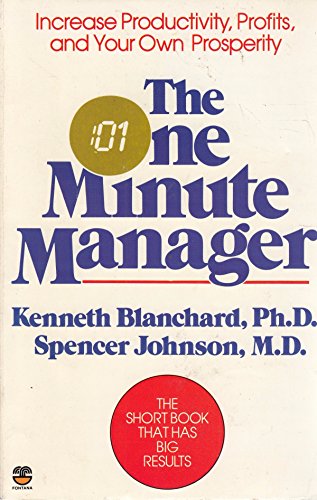 Beispielbild fr The One Minute Manager zum Verkauf von Wonder Book