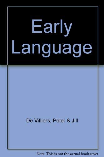 9780006367864: Early Language