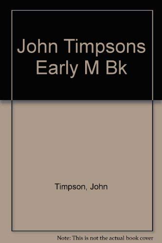 Stock image for John Timpson's Early Morning Book for sale by WorldofBooks