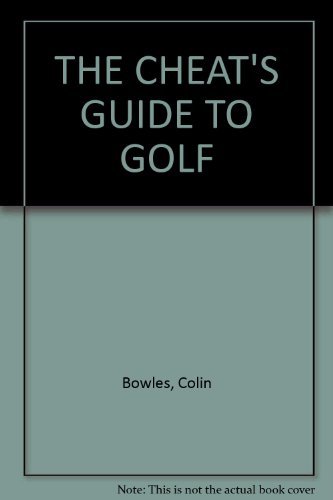 Stock image for Cheats' Guide to Golf for sale by MusicMagpie