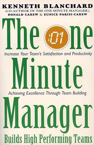 9780006379522: One Minute Manager Builds High Performance Teams (The One Minute Manager)