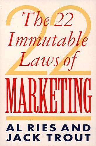 Beispielbild fr 22 Immutable Laws of Marketing zum Verkauf von WorldofBooks