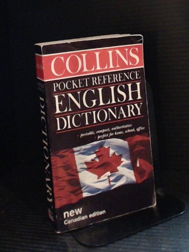 Imagen de archivo de Collins Pocket Reference English Dictionary : Canadian Edition a la venta por Better World Books