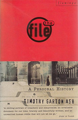 Imagen de archivo de The File: A Personal History a la venta por Wonder Book