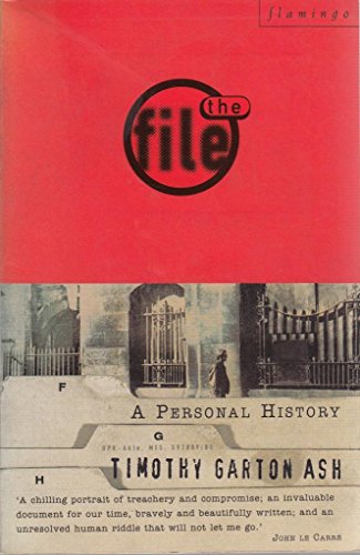 9780006388470: The File: A Personal History