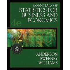 Essentials of Statistics for Business and Economics- Text Only (9780006441663) by J.K; Dennis J. Sweeney; Thomas A. Williams