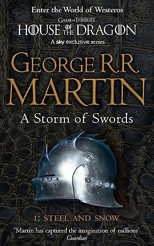 Beispielbild fr A Storm of Swords: Steel and Snow (A Song of Ice and Fire, Book 3 Part 1): The bestselling classic epic fantasy series behind the award-winning HBO and Sky TV show and phenomenon GAME OF THRONES zum Verkauf von WorldofBooks