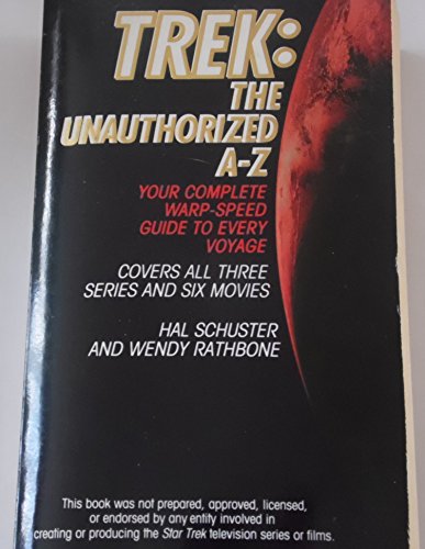 Beispielbild fr Trek : The Unauthorized A-Z zum Verkauf von Better World Books