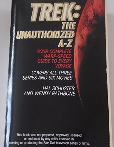 Imagen de archivo de Trek : The Unauthorized A-Z a la venta por Better World Books
