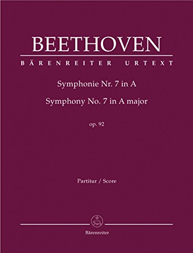 Beispielbild fr Beethoven: Symphony No. 7 in A Major, Op. 92 (Full Score) zum Verkauf von GF Books, Inc.