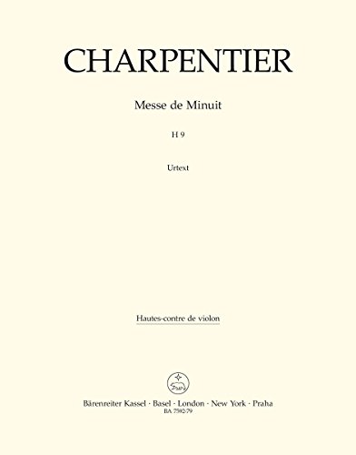 9780006521341: Marc-Antoine Charpentier-Messe de Minuit pour Nol-Mixed Choir-Part