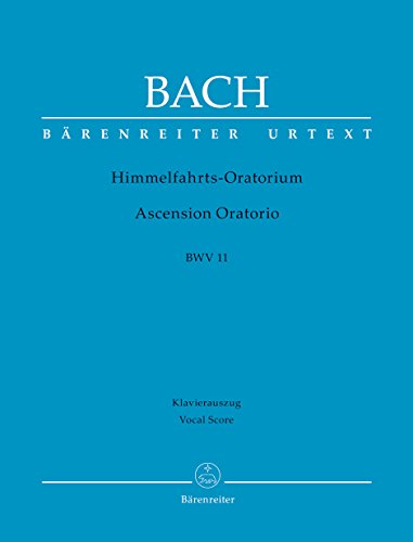 Imagen de archivo de Bach: Ascension Oratorio, BWV 11 (Vocal Score) a la venta por GF Books, Inc.