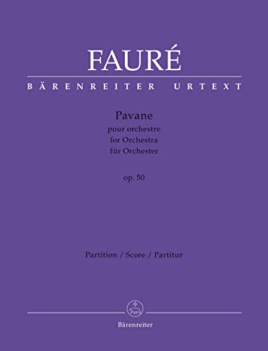 Stock image for Faur: Pavane, N 100a, Op. 50 (Full Score) for sale by GF Books, Inc.