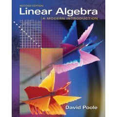 Linear Algebra: A Modern Introduction- Text Only (9780006587484) by David Poole